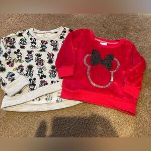 Disney Minnie Sweater Bundle - Size 18M